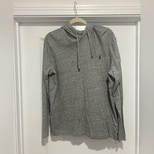 Polo Ralph Lauren Gray Hooded Sweatshirt